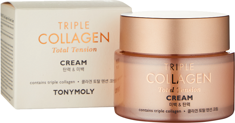 Крем с коллагеном (TonyMoly Triple Collagen Total Tension Cream 80ml)