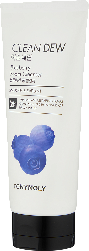 Пенка с экстрактом голубики (TonyMoly Clean Dew Blueberry 180ml)