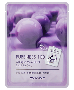 PURENESS 100 COLLAGEN MASK SHEET yuz niqobi 21 ml