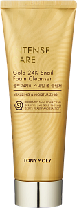 Yuzni tozalovchi ko‘pik (TonyMoly Intense Care Gold 24K Snail Foam Cleanser, 150ml)