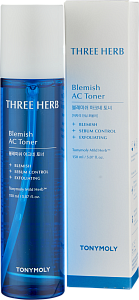 Тонер для лица (TonyMoly Three-herb Blemish AC Toner 150ml)