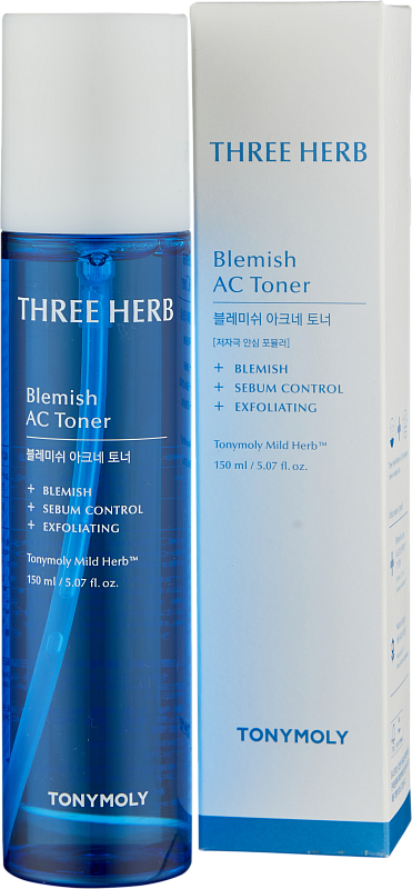 Тонер для лица (TonyMoly Three-herb Blemish AC Toner 150ml)