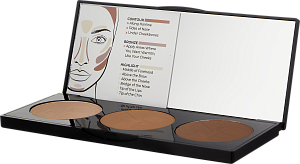 Палетка для контурирования (Note Perfecting Contouring Powder Palette 5g x3)