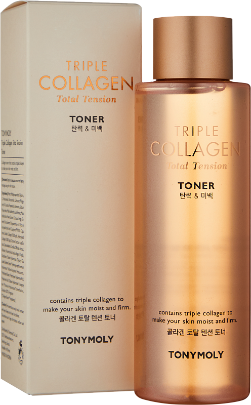 Тоник для лица с коллагеном (TonyMoly Triple Collagen Total Tension Toner 200ml)