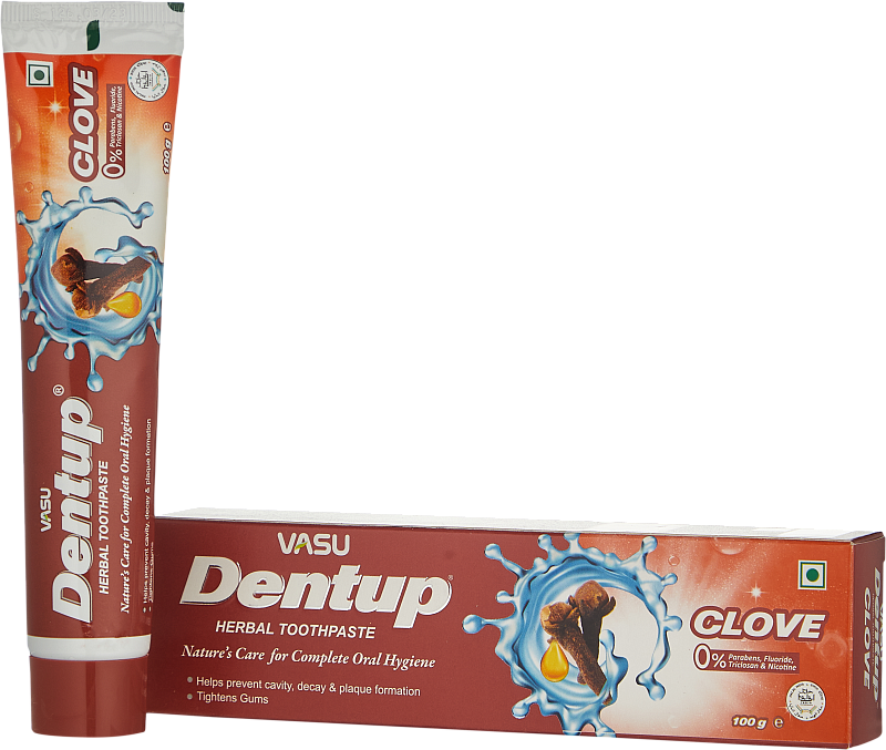 Зубная паста с Гвоздикой (Vasu Dentup Herbal Toothpaste Clove 100g)