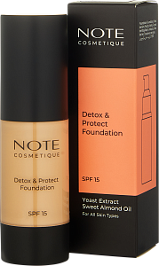 Тональный крем (Note Detox & Protect Foundation SPF15 30ml)