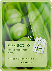 Маска с Плацентой (TonyMoly Pureness 100 Placenta Mask Sheet)
