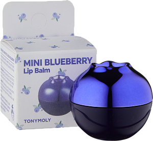 Бальзам для губ с черникой (TonyMoly Mini Fruit Lip Balm Blueberry 7g)