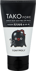 Yuz niqobi (TonyMoly TAKOPORE SEBUM SSOK SSOK PEEL OFF PACK, 60ml)
