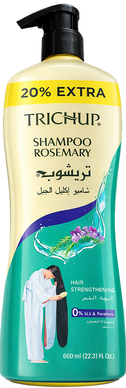 Rozmarinli shampun Trichup Rosemary Shampoo 660 ml