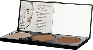 Палетка для контурирования (Note Perfecting Contouring Powder Palette 5g x3)