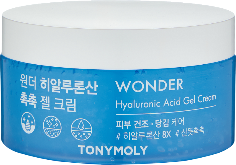 Гель-крем для лица (TonyMoly Wonder Hyaluronic Acid Chok chok gel cream)