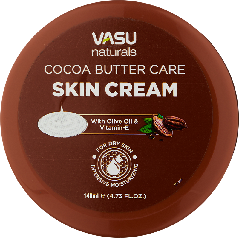 Крем для тела с маслом какао (Vasu Cocoa Butter Care Skin Cream 140ml)