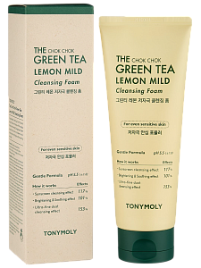 Пенка для умывания с чаем и лимоном (TonyMoly The Chok Chok Mild Cleansing 200ml)