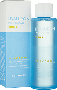 Тонер с гиалуроновой кислотой (Tony Moly Low Molecule Hyaluron 10X Toner 200ml)