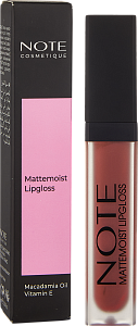 Матовый блеск для губ (Note Mattemoist Lip Gloss 6ml)